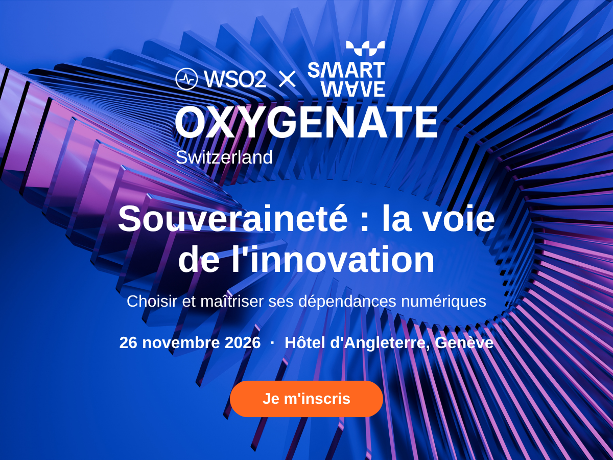 WSO2 Oxygenate Genève 2026